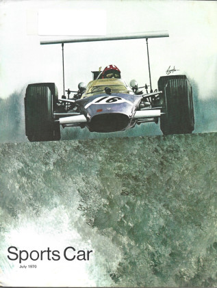 SPORTS CAR 1970 JULY - VIRGINIA REEL, ZIMMERMANN BIO, MOSPORT CAN AM, GREEN MNT